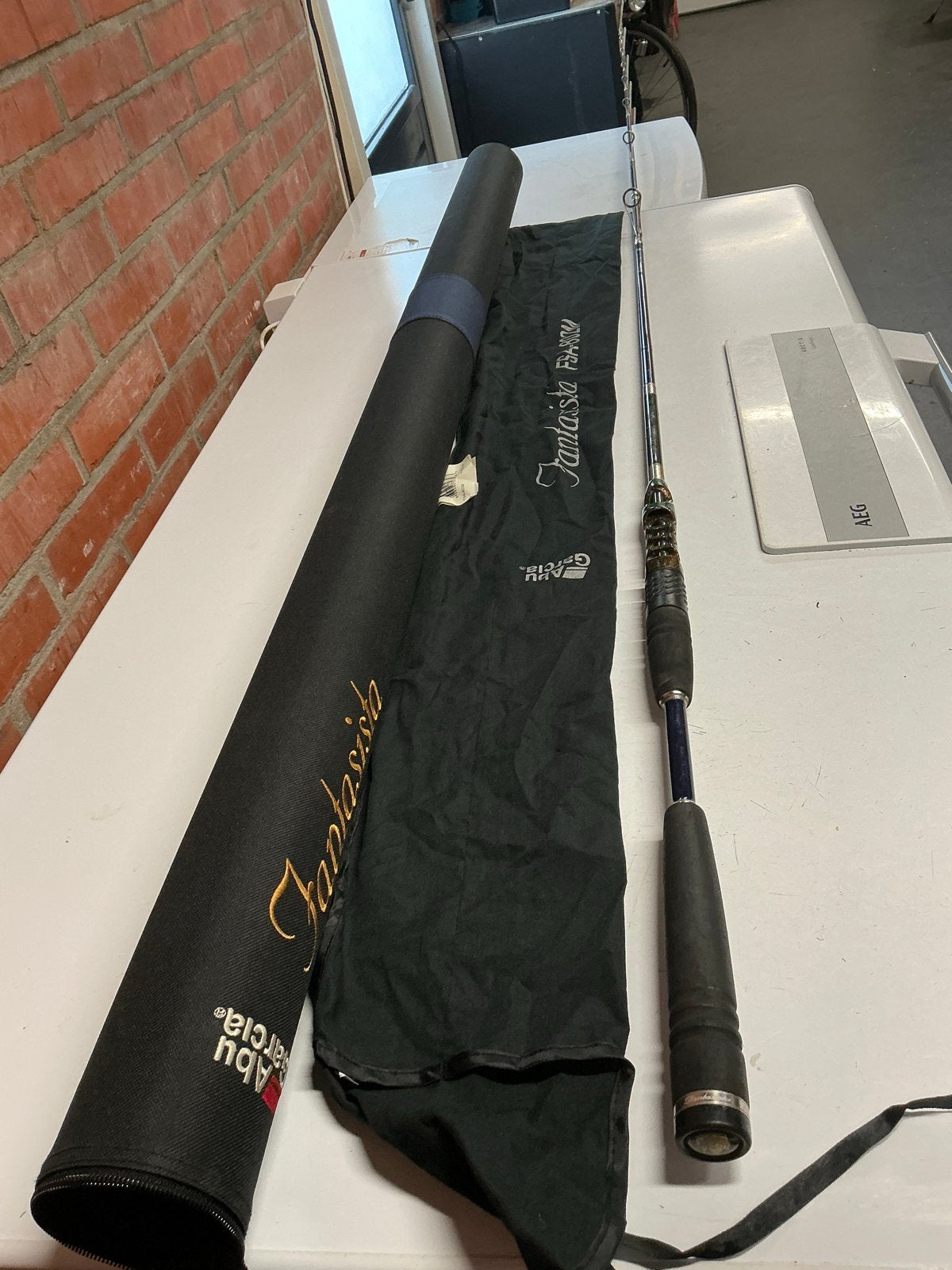 Abu Garcia Fantasista Aozora Hengel FSA-802M 10-40g, Ophalen of Verzenden, Gebruikt, Werphengel