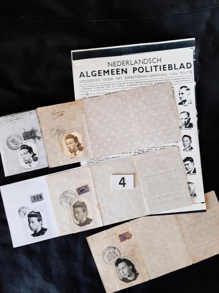 Persoonsbewijs, Verzamelen, Militaria | Tweede Wereldoorlog, Ophalen of Verzenden, Landmacht, Nederland, Boek of Tijdschrift