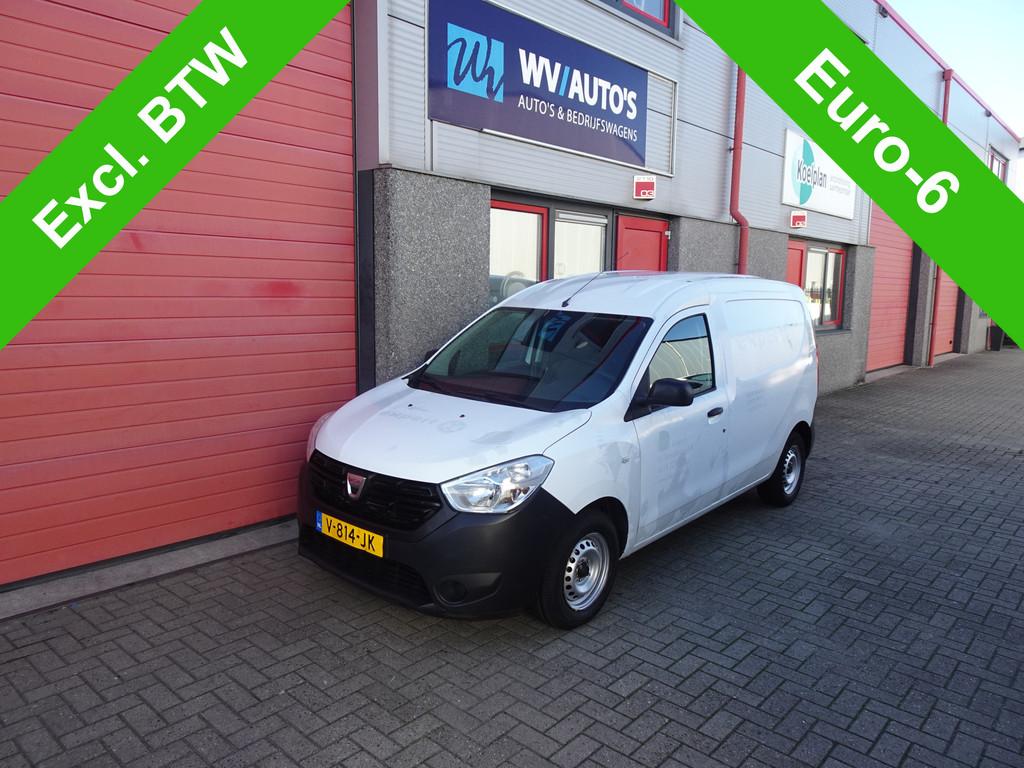 Dacia Dokker 1.5 dCi 75 Basic 168119 km ! (bj 2017), Gebruikt, Euro 6, 4 cilinders, 620 kg
