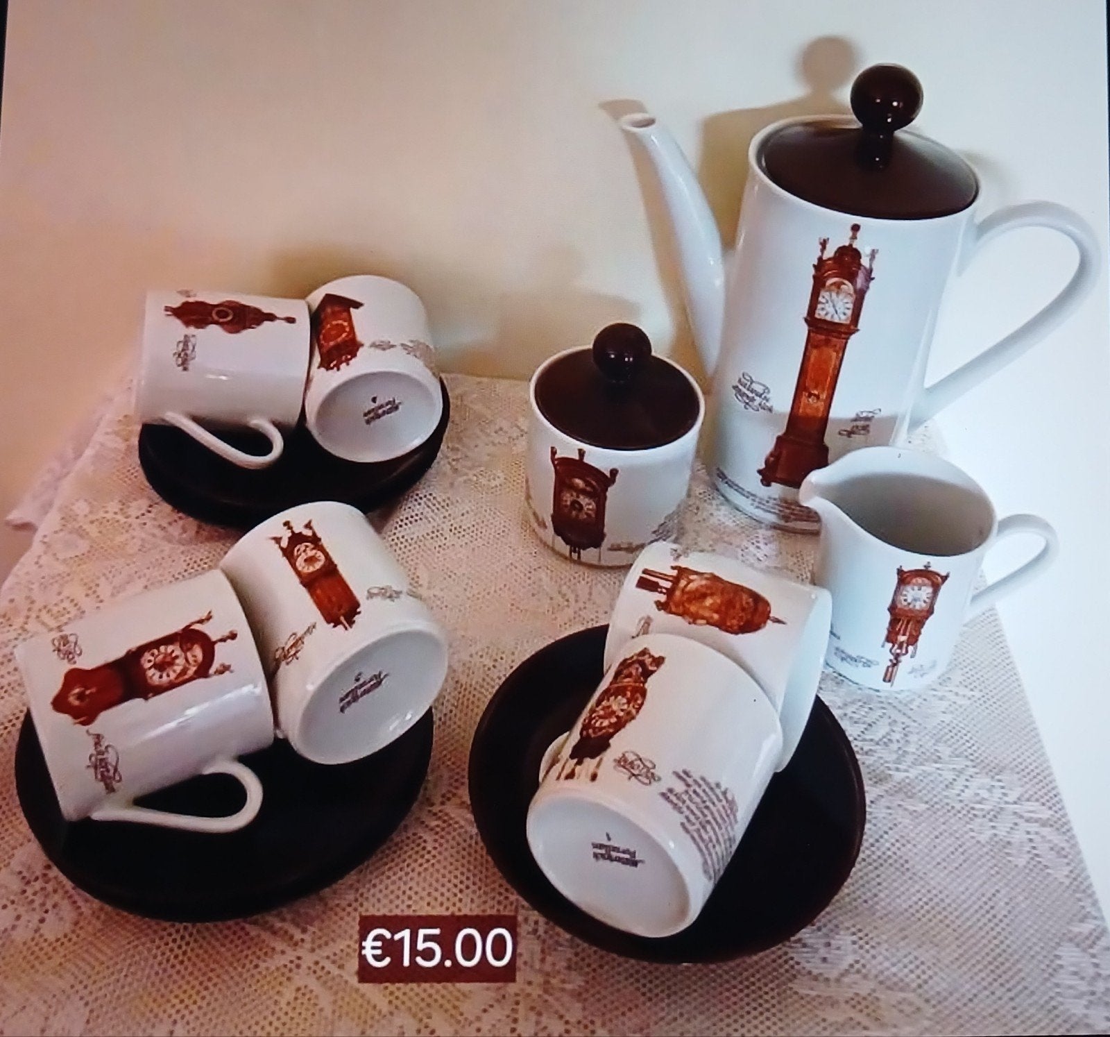 Vintage Koffieservies, Antiek en Kunst, Antiek | Servies compleet, Ophalen of Verzenden