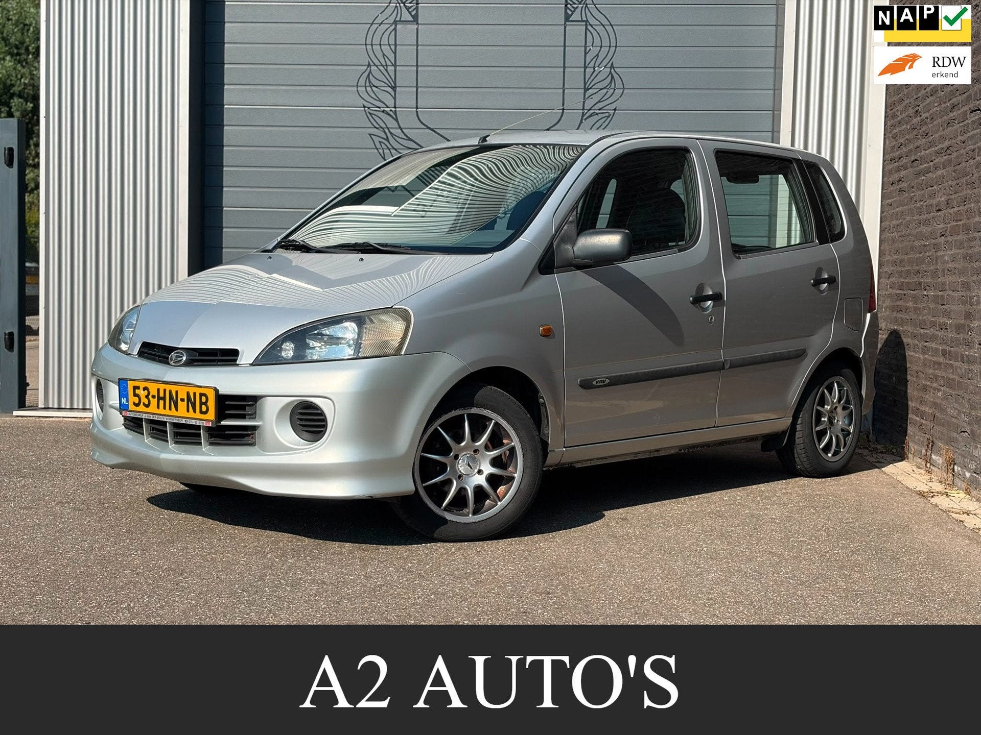 Daihatsu Young RV 1.3-16V XTi Nap, Gebruikt, 31 €/maand, 4 cilinders, Origineel Nederlands