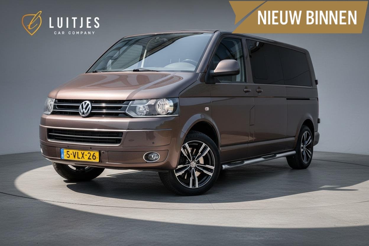 Volkswagen Transporter 2.0 Bi-TDI DSG7 4Motion DC Highline 2, Automaat, Euro 5, Stof, Gebruikt