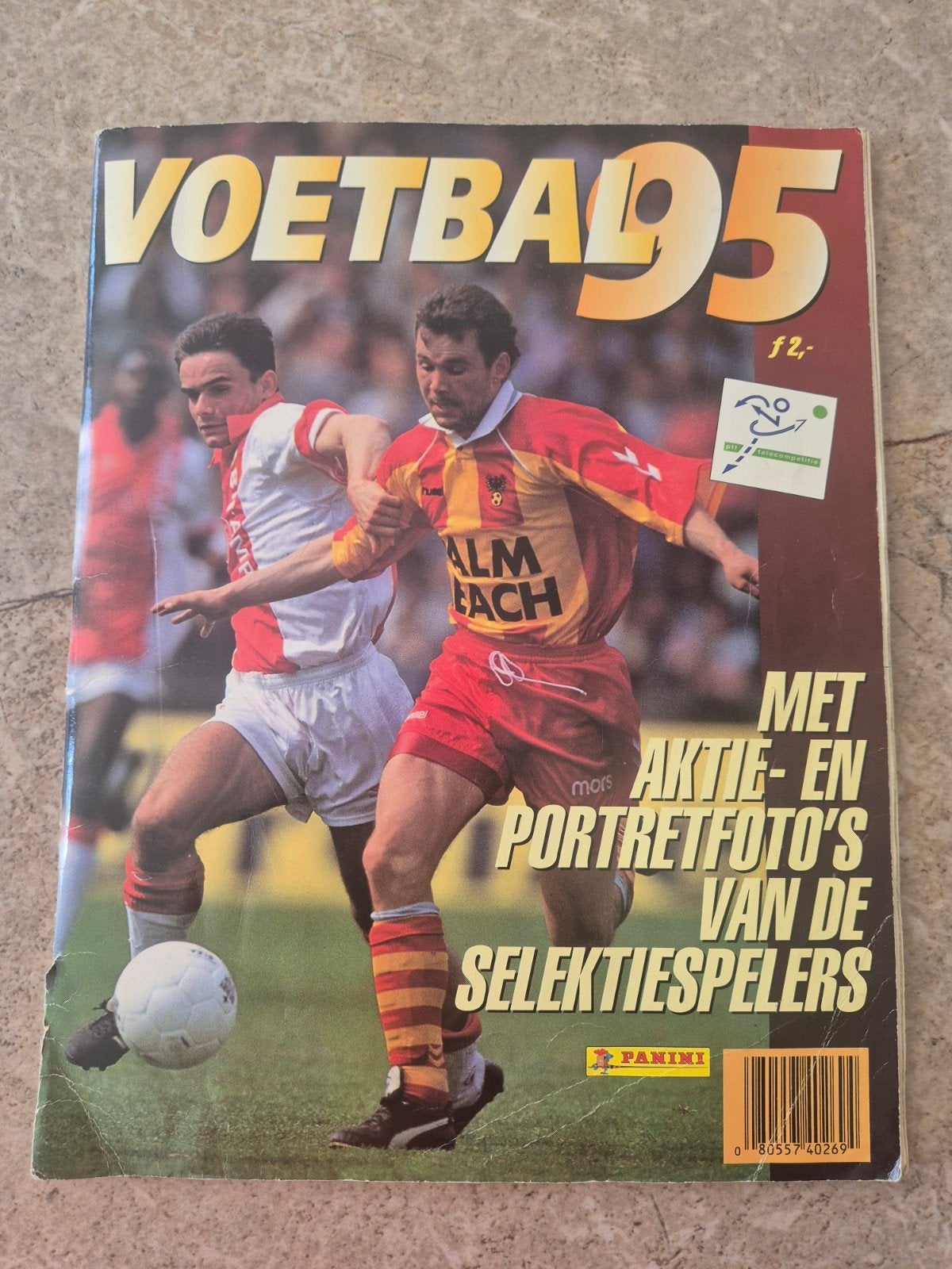 Compleet Voetbalplaatjesboek 1995 - Panini, Verzamelen, Ophalen of Verzenden, Gebruikt, Buitenlandse clubs, Boek of Tijdschrift