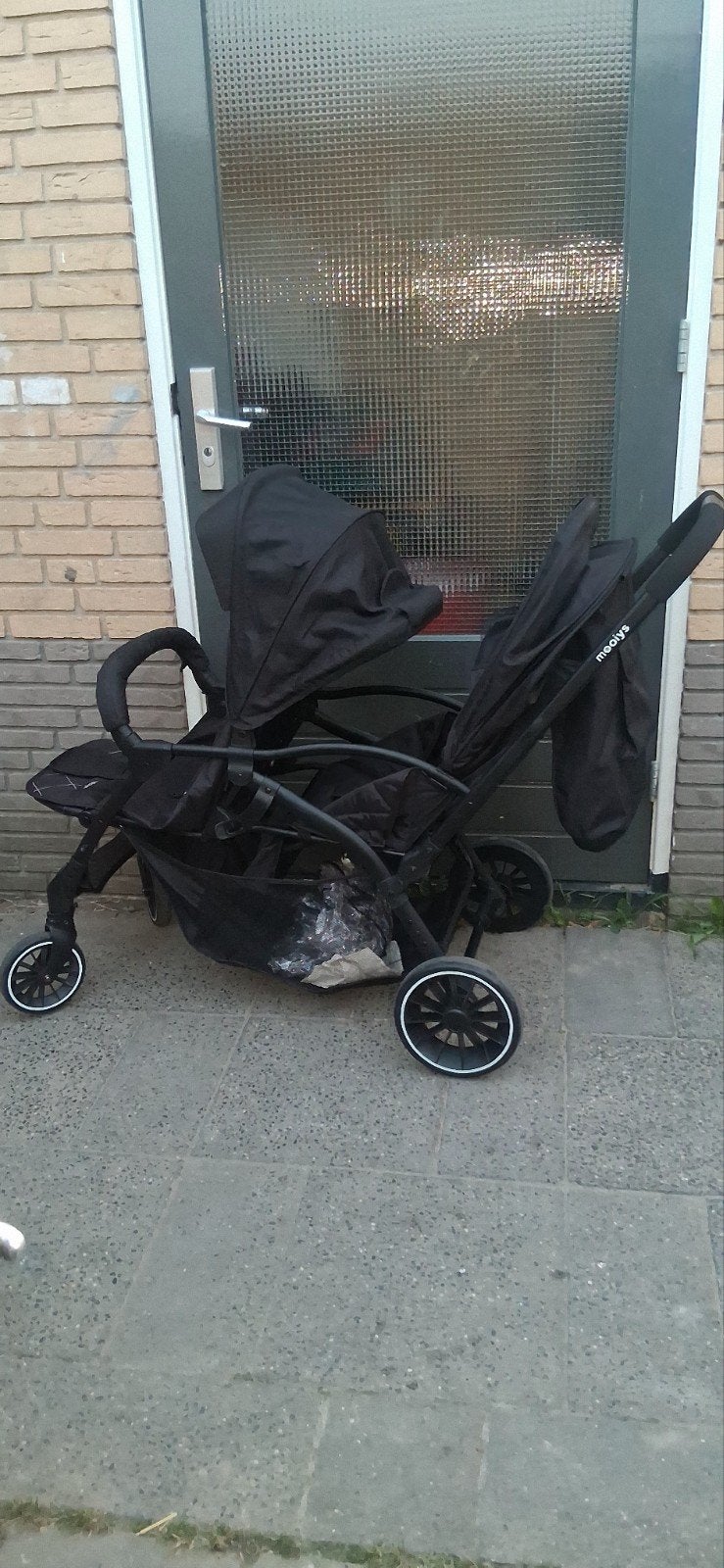 Zo goed als nieuwe Duo Buggy / kinderwagen, Ophalen, Zo goed als nieuw, Verstelbare rugleuning