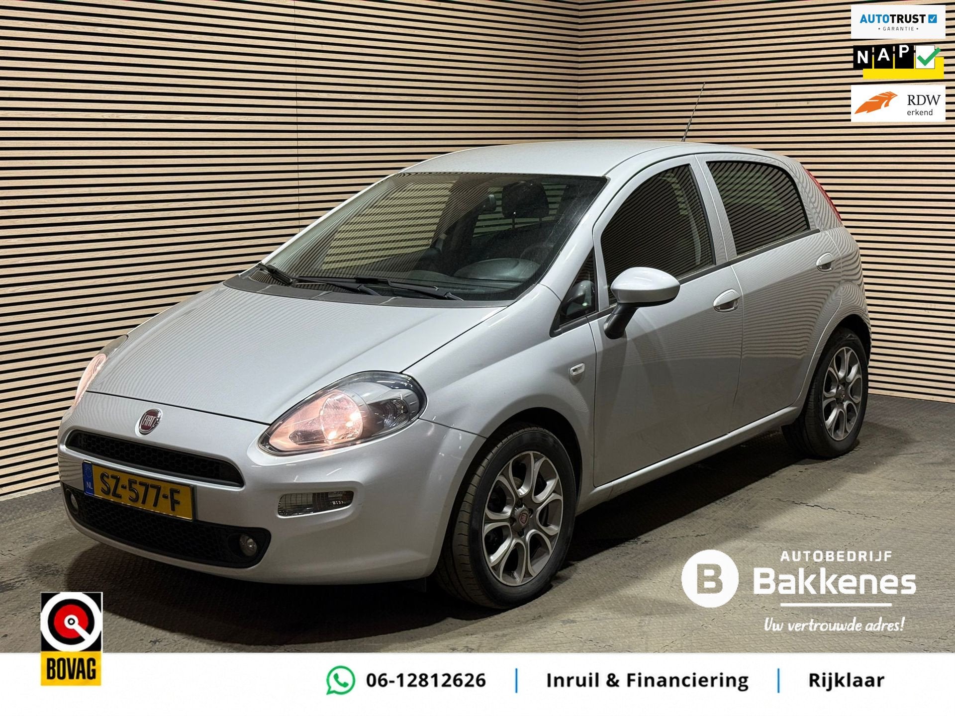 Fiat Punto Evo 0.9 TwinAir Sempre | 1e eig | Airco | Cruise, Voorwielaandrijving, Stof, Gebruikt, Euro 6