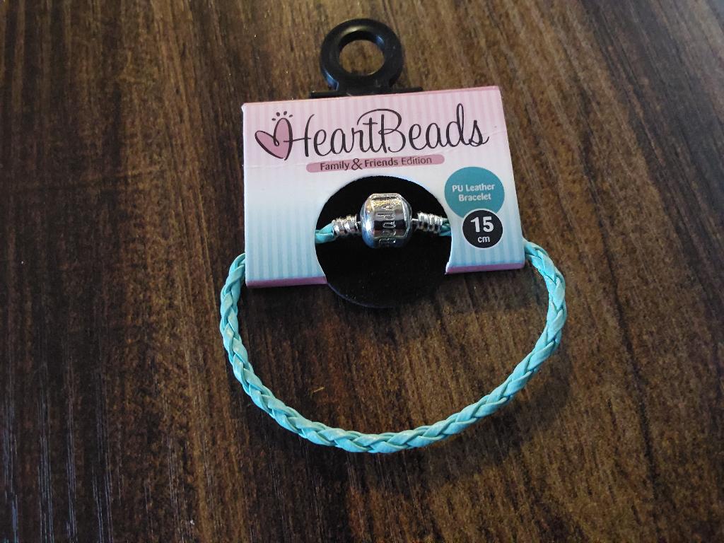 Nieuwe Armband voor bedels,  HeartBeads, Ophalen of Verzenden, Nieuw, Overige kleuren, Overige materialen