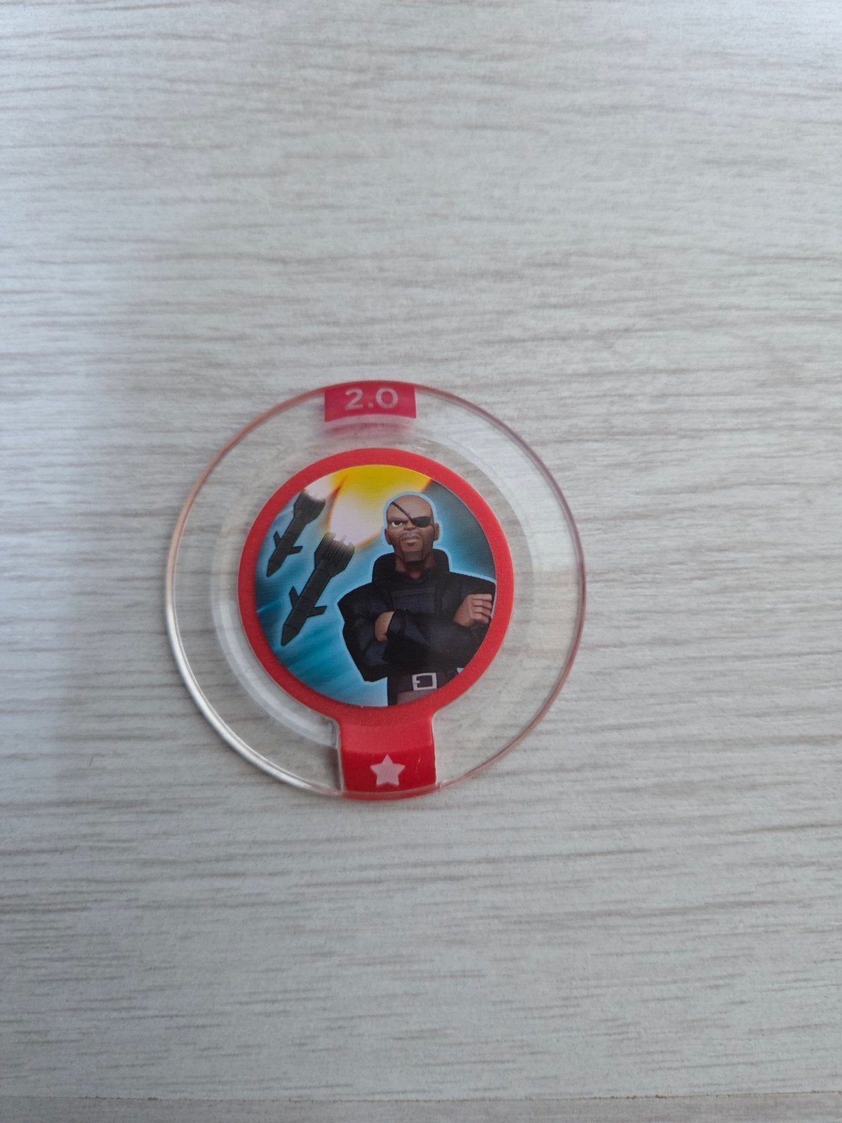 Disney Infinity 2.0 Power Disc Nick Fury, Spelcomputers en Games, Games | Overige, Verzenden, Gebruikt
