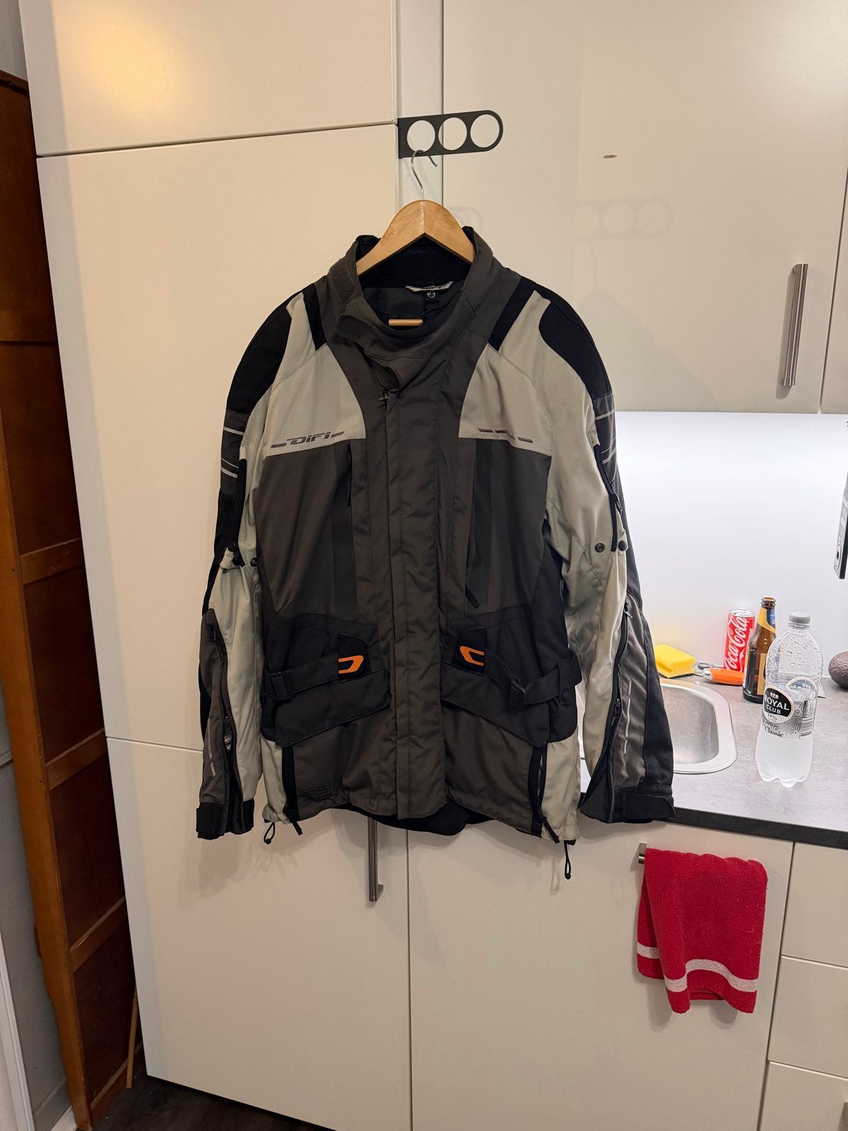 Difi Motorjas met AEROTEX membraan en uitneembare voering, Ophalen, Tweedehands, Heren, Jas | textiel