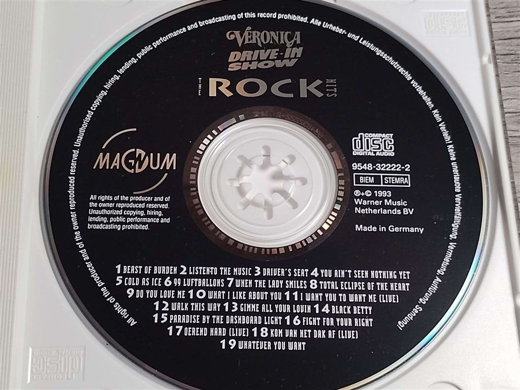 Het Beste Uit 25 Jaar Veronica Drive-In Show - The Rock Hits, Ophalen of Verzenden, Zo goed als nieuw, Pop
