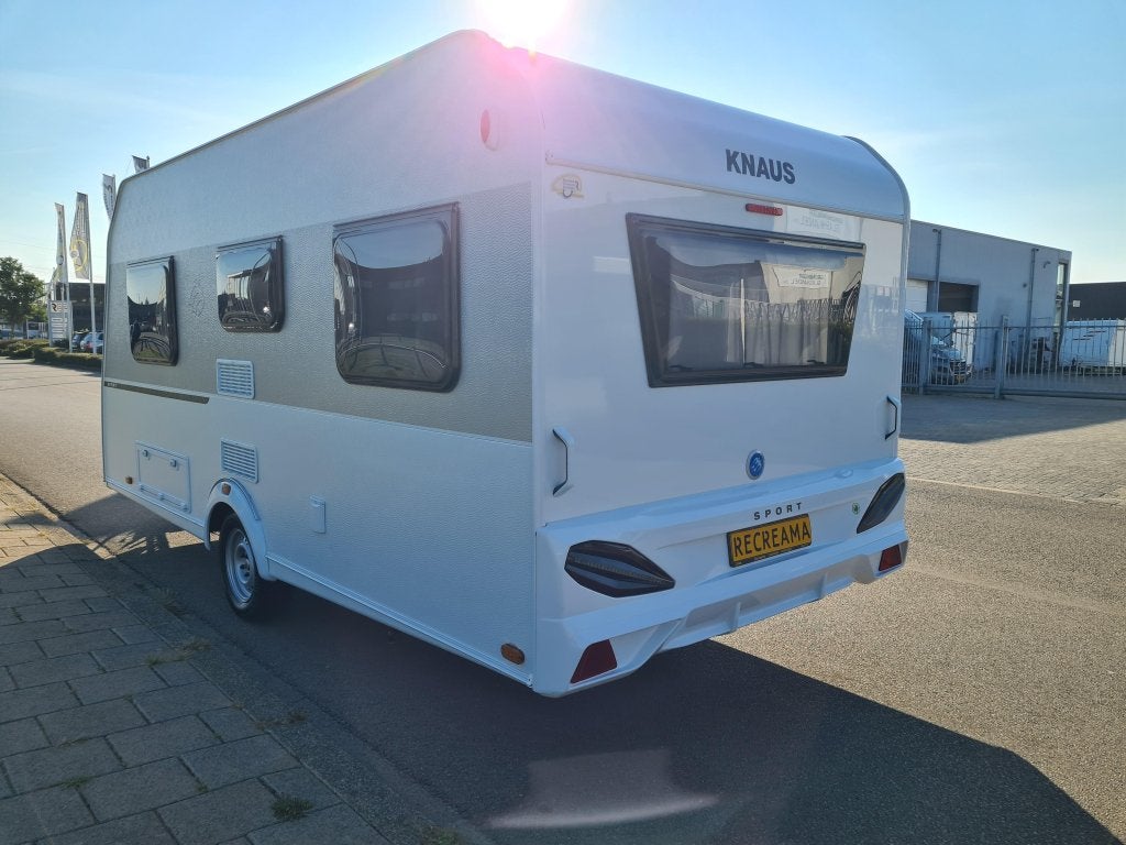 Knaus Sport 450 FU -2025-, Caravans en Kamperen, Rondzit, Bedrijf, Overige typen, 5 tot 6 meter