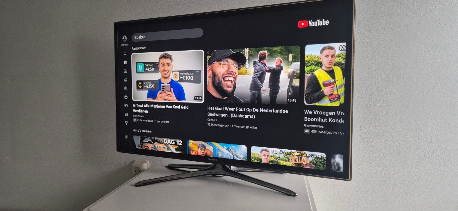 Samsung Smart TV 40 inch Full HD, Ophalen, LED, Zo goed als nieuw, Samsung