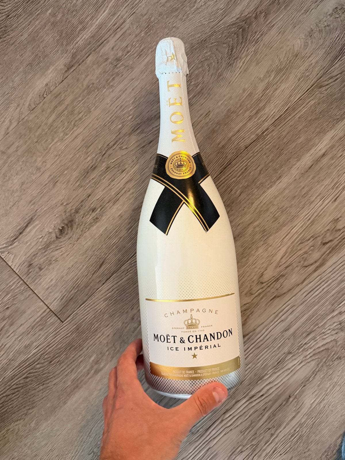 Moët & Chandon Ice Impérial Dummy Fles 1,5 Liter, Ophalen of Verzenden, Zo goed als nieuw, Frankrijk, Overige typen