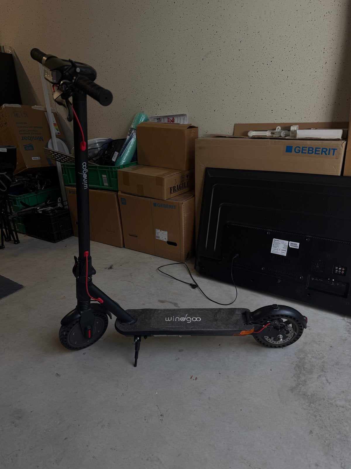 Windgoo M12 elektrische step, Ophalen of Verzenden, Zo goed als nieuw, Elektrische step (E-scooter)