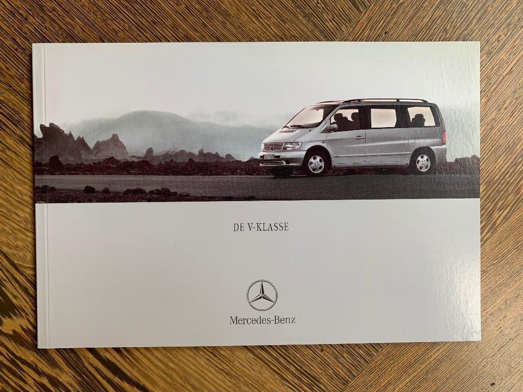 Folder, brochure Mercedes-Benz V-klasse W638 2002, Nieuw, Mercedes-Benz, Mercedes, Ophalen of Verzenden