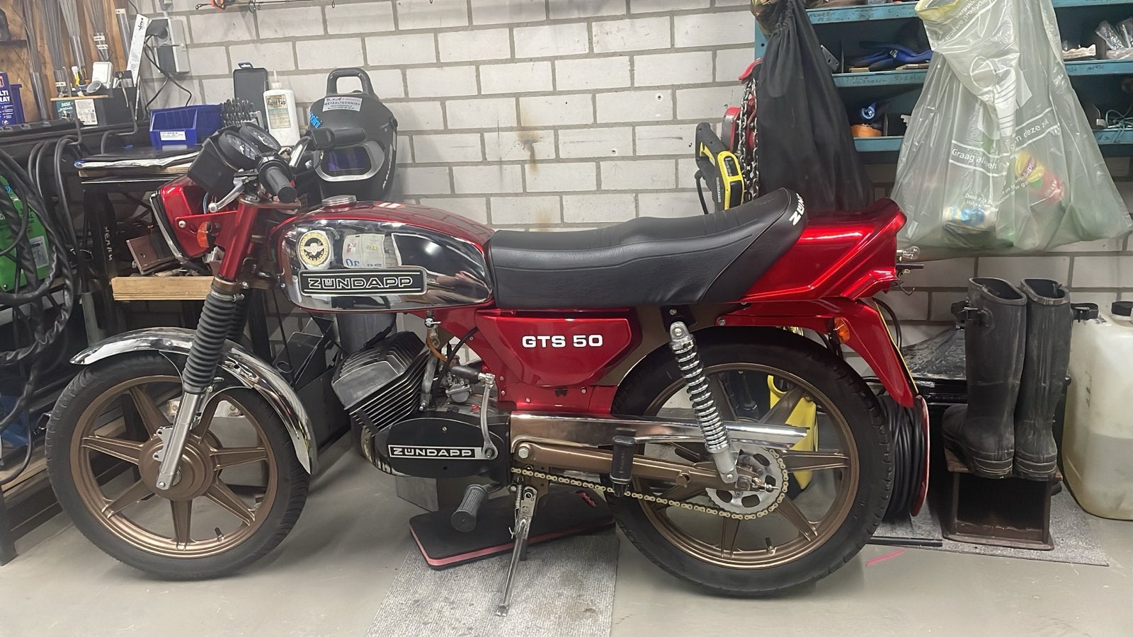 Zundapp GTS 50 - Klassieke Bromfiets (eventueel te ruil ), Fietsen en Brommers, Brommers | Zundapp, Ophalen of Verzenden, Gebruikt