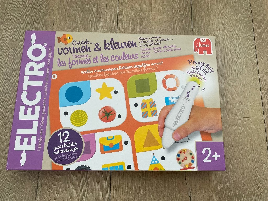 Electro vormen & kleuren, Ophalen of Verzenden, Zo goed als nieuw, Met licht