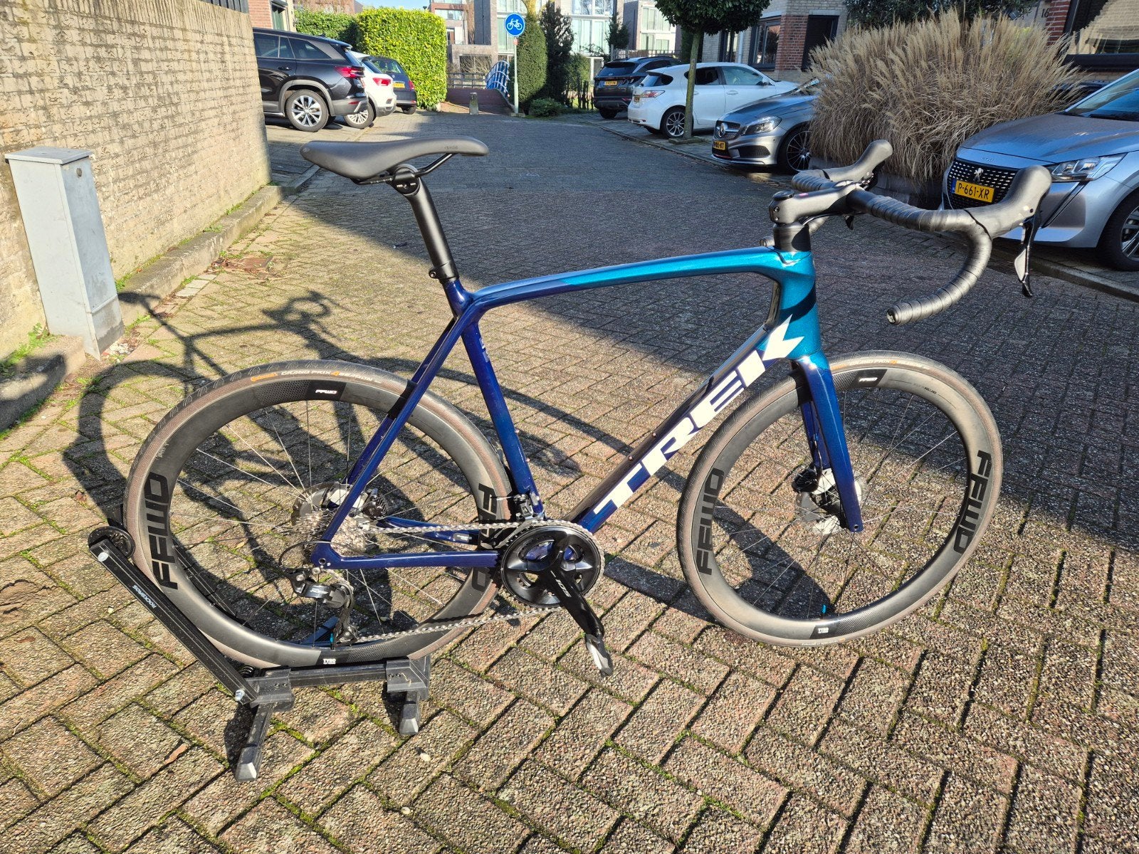 Trek Emonda SL5 2024 Carbon Shimano 105 12s FFWD Tyro, Carbon, Zo goed als nieuw, 57 tot 61 cm, Meer dan 20 versnellingen