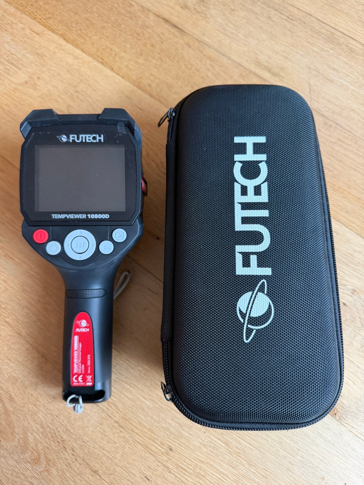 FUTECH TempViewer 10800D warmtebeeldcamera + koffer, Ophalen, Zo goed als nieuw, Temperatuur