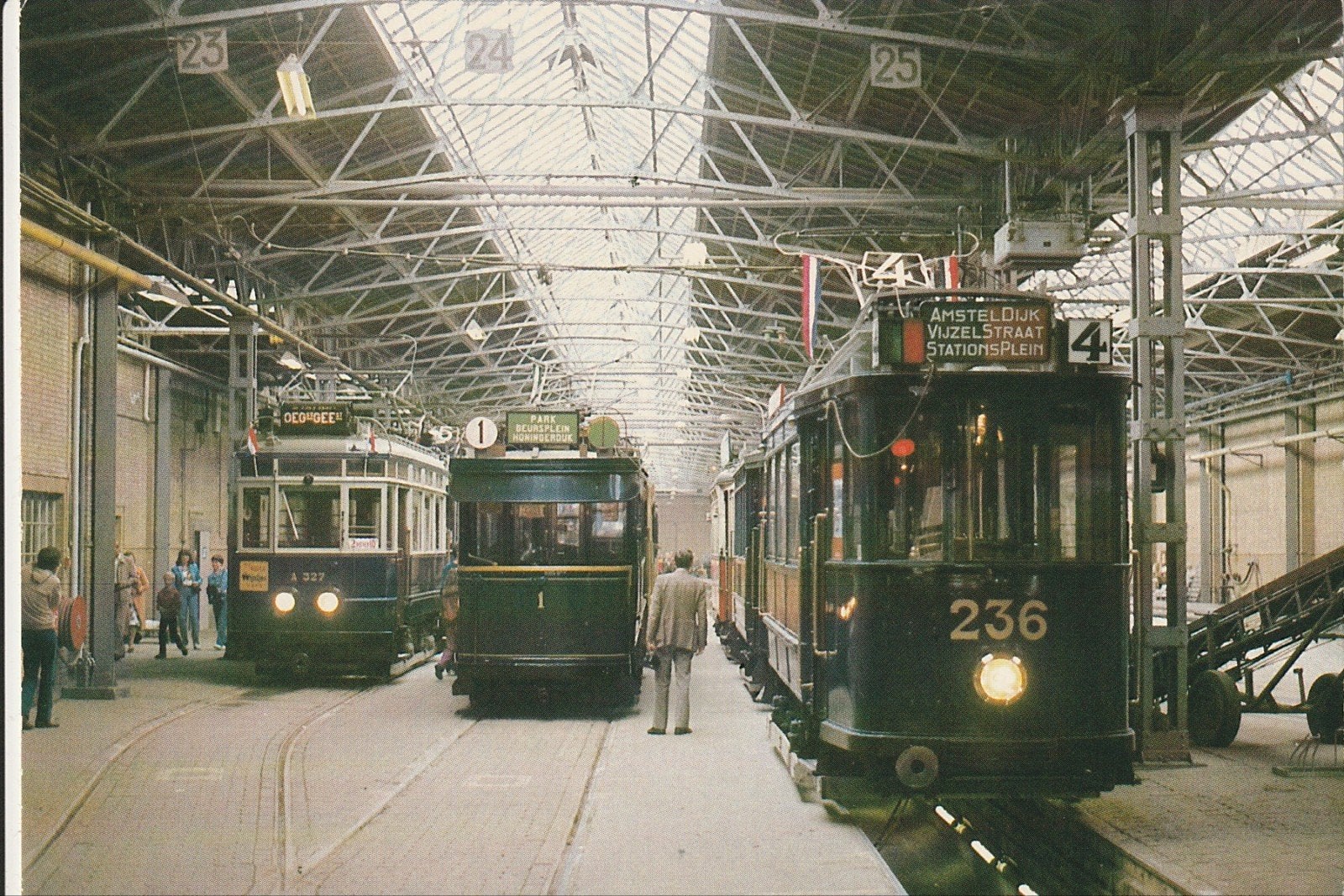 AMSTERDAM C. ELECTRISCHE MUSEUMTRAM 50 JAAR NVBS 17 MEI 1981, Ophalen of Verzenden, 1980 tot heden, Ongelopen, Noord-Holland