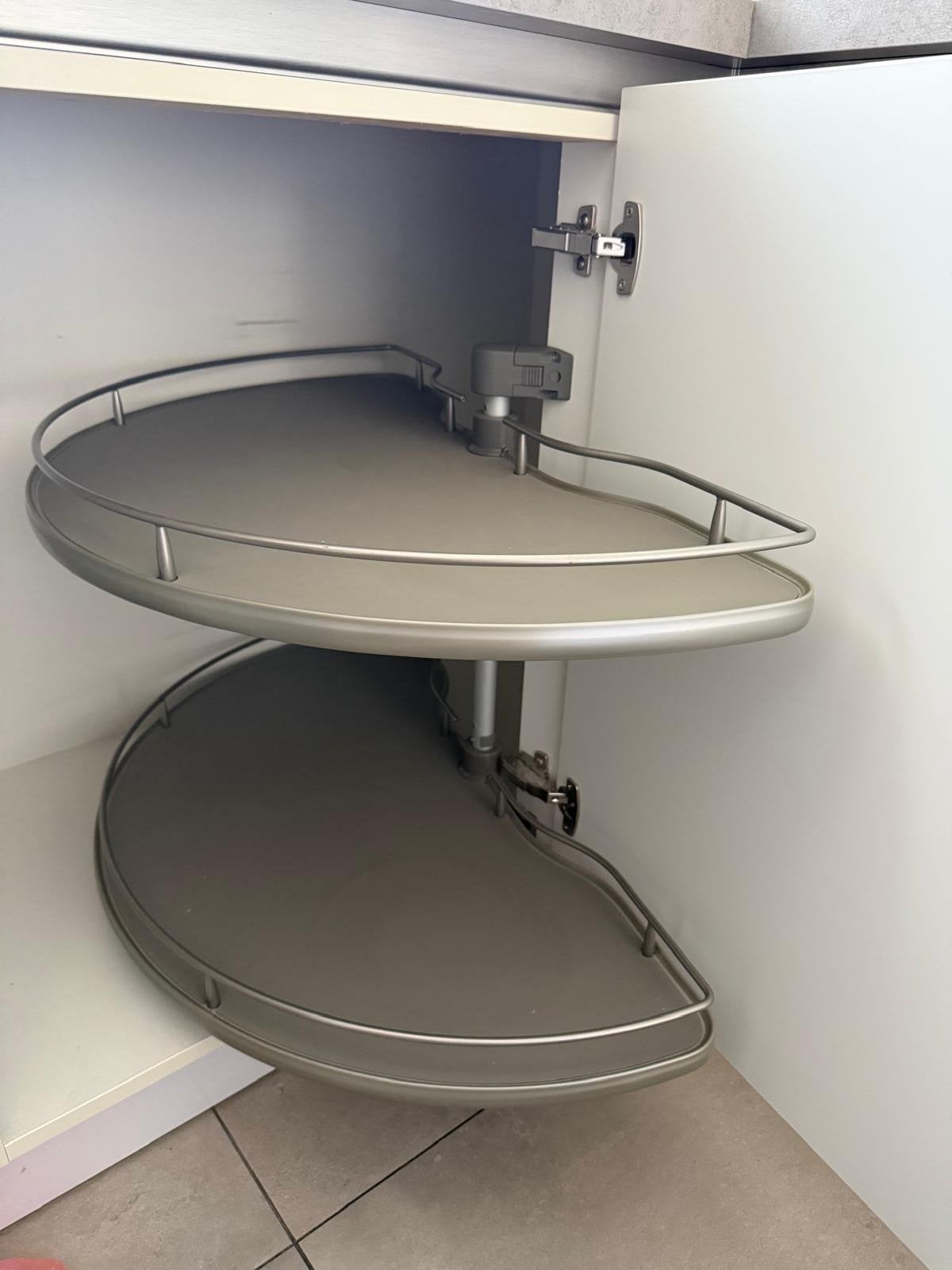 Draaiplateau Häcker Systemat, Ophalen, 100 tot 150 cm, Nieuw, Minder dan 100 cm