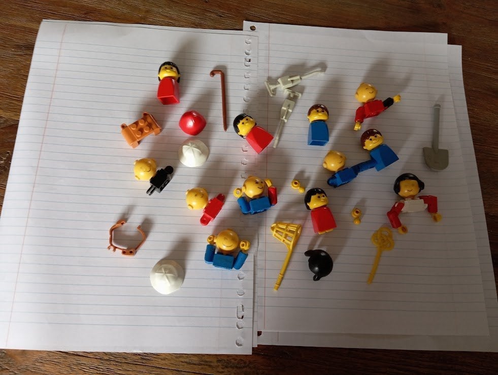 LEGO Poppetjes / figuurtjes vintage, Kinderen en Baby's, Speelgoed | Duplo en Lego, Verzenden, Zo goed als nieuw, Lego