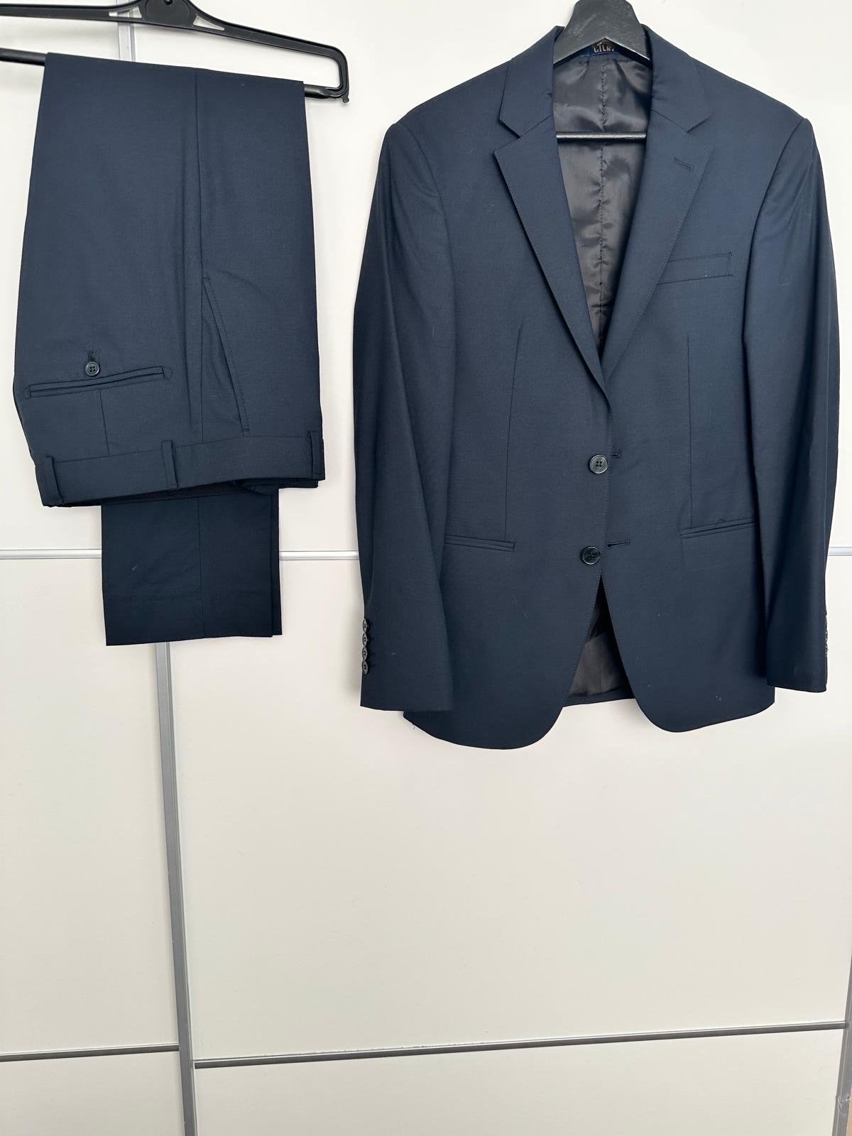Heren 2-delig pak, colbert en broek, maat 46, Kleding | Heren, Kostuums en Colberts, Ophalen of Verzenden, Zo goed als nieuw, Maat 46 (S) of kleiner