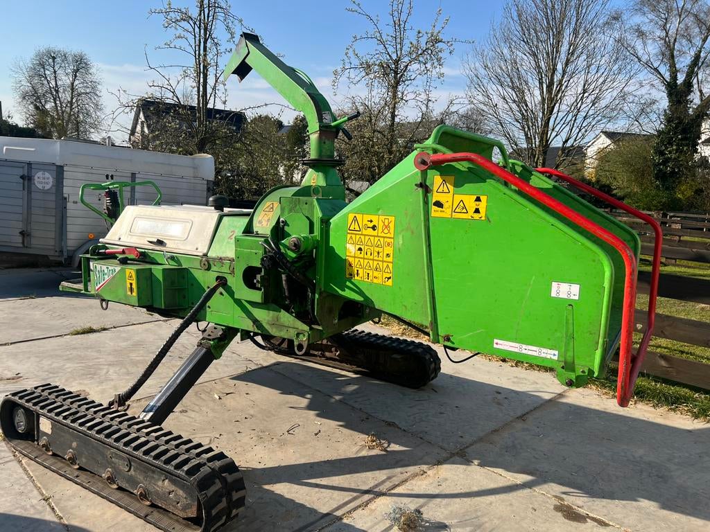 GreenMech Chipmaster STC220MT55 2008 rupsversnipperaar, Tuin en Terras, Hakselaars, Gebruikt, Ophalen
