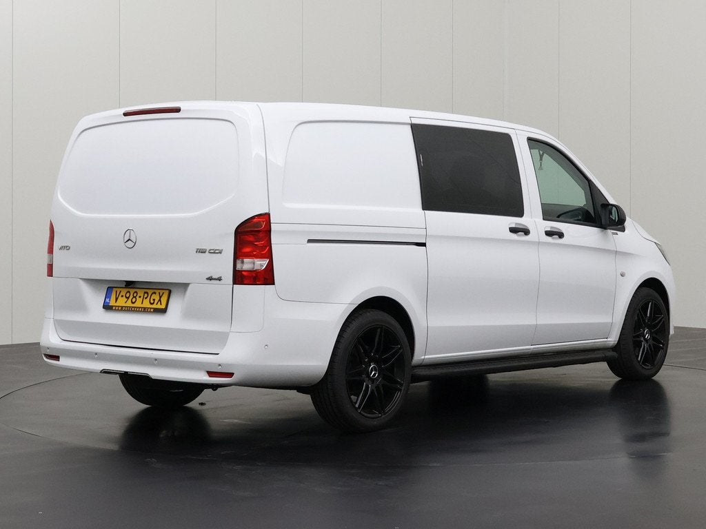 Mercedes-Benz Vito 119CDi 4x4 9G-Tronic Automaat Lang Dubbel, Automaat, Stof, Gebruikt, 2000 kg
