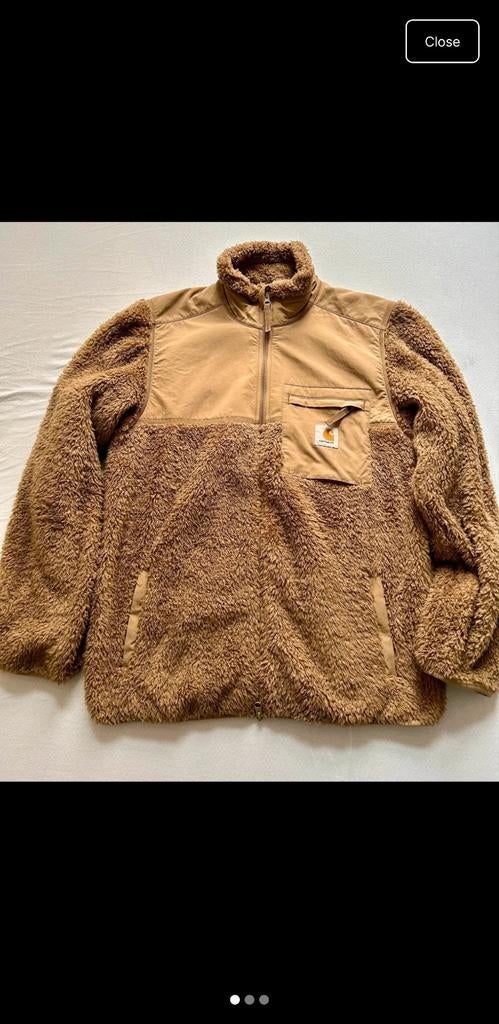 Carhartt Fleece Jacket, Ophalen of Verzenden, Zo goed als nieuw, Bruin, Carhartt