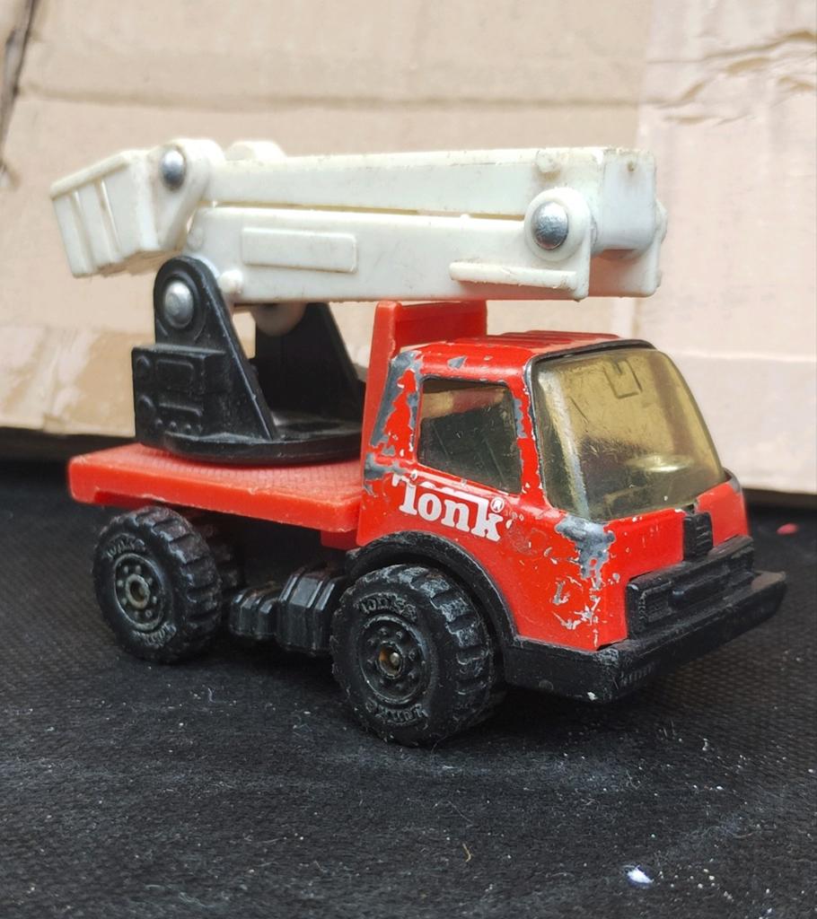 Vintage Tonka Speelgoedauto met Hefarm - Gebruikt, Verzenden, Gebruikt