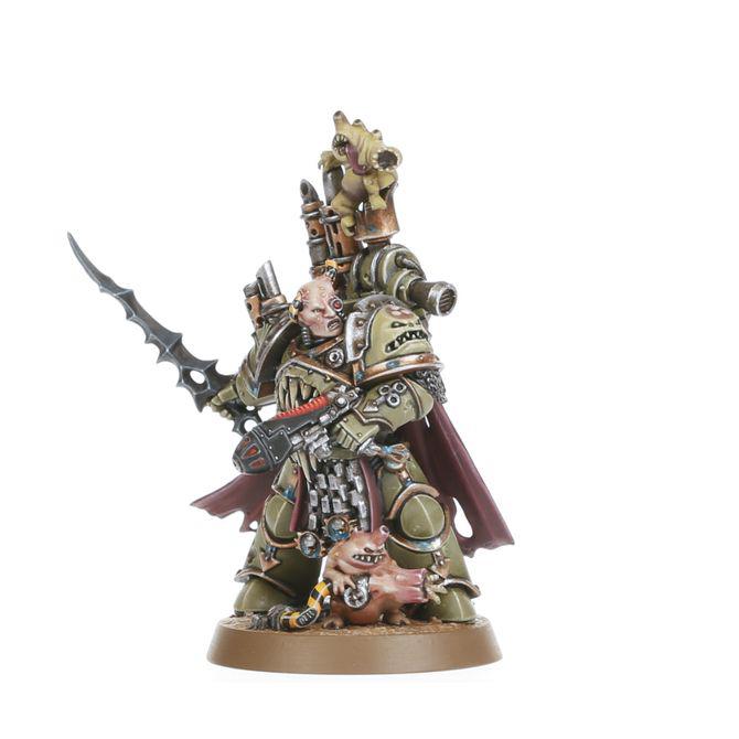 Death guard champion on sprue 40k, Hobby en Vrije tijd, Wargaming, Ophalen of Verzenden, Zo goed als nieuw, Warhammer 40000, Figuurtje(s)