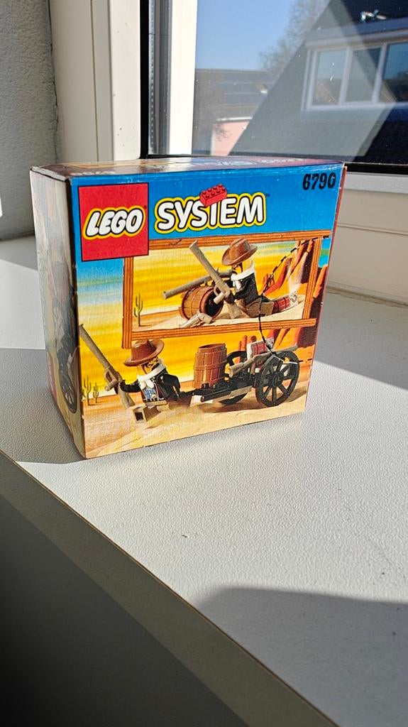 Lego Western 6790 Bandit's Wheel Gun, Ophalen of Verzenden