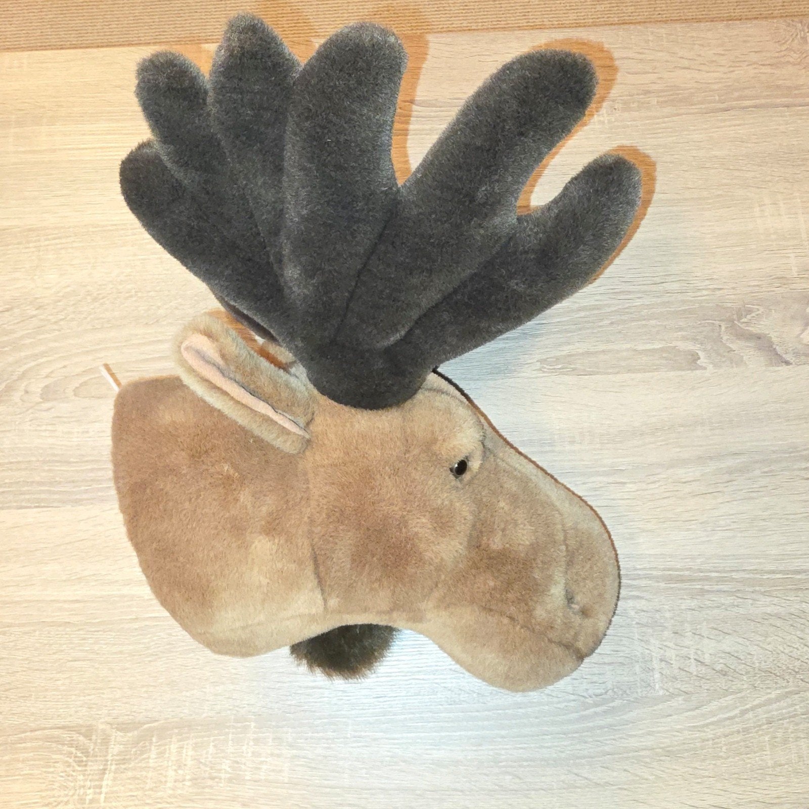 Eland dierenhoofd kinderkamer., Bruin, Ophalen of Verzenden, Zo goed als nieuw, Wanddecoratie
