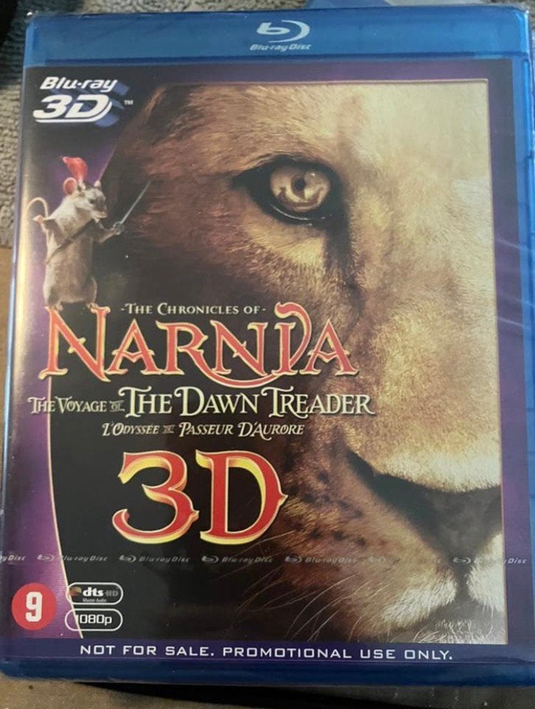 Nieuwe Blu Ray Chronicles of Narnia The Dawn Treader 3D HD, Ophalen of Verzenden, Nieuw in verpakking