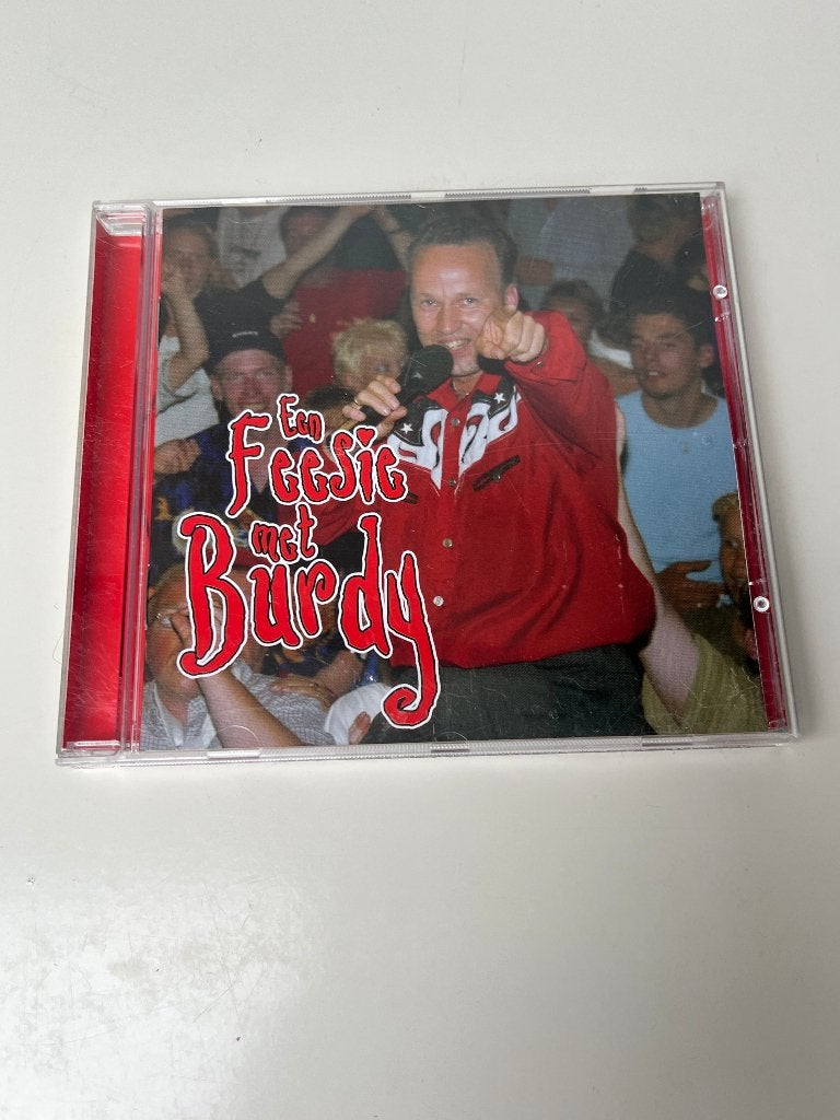 CD een Feesie met Burdy, Ophalen of Verzenden, Zo goed als nieuw, Levenslied of Smartlap