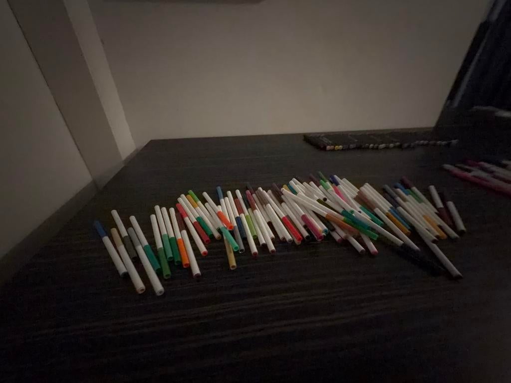 Crayola stiften 89stuks bijna nooit gebruikt, Verzenden, Nieuw