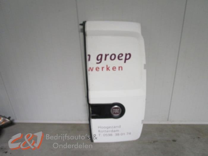 Achterdeur Bus-Bestelauto van een Fiat Doblo (WIT), Gebruikt, -, Deur, -