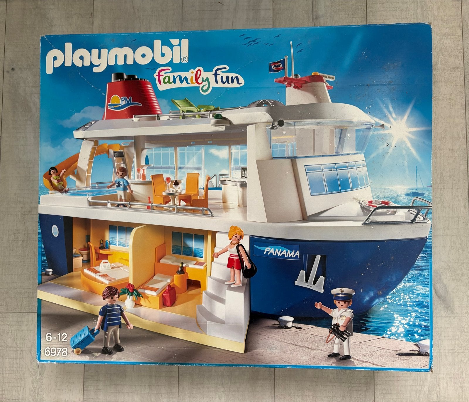 Playmobil Family Fun Luxe Jacht 6978 - Gebruikt, Kinderen en Baby's, Speelgoed | Playmobil, Ophalen, Gebruikt, Complete set, Family fun