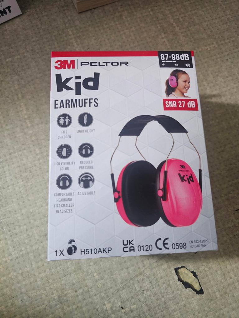 3M Peltor Kid Earmuffs - Roze Gehoorbescherming Kinderen, Ophalen, Nieuw