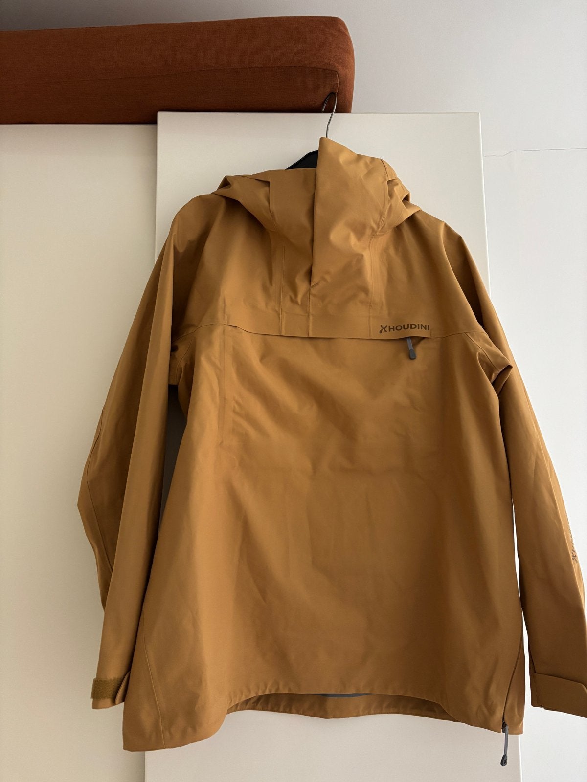 Houdini Shelter Anorak - Maat S, Kleding | Dames, Jassen | Zomer, Ophalen of Verzenden, Zo goed als nieuw, Maat 36 (S), Bruin