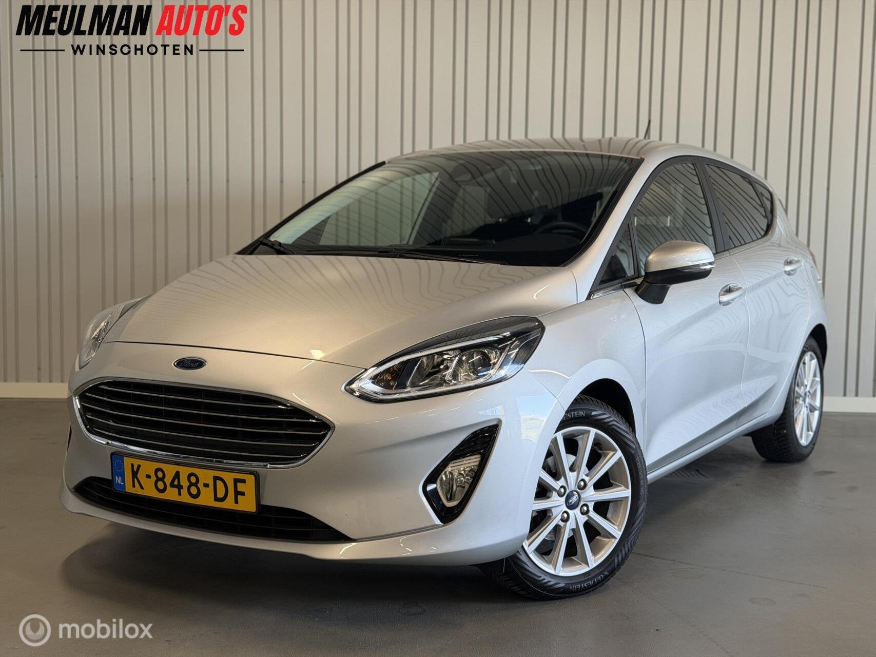 Ford Fiesta 1.0 EcoBoost Titanium, Auto's, Voorwielaandrijving, Gebruikt, Euro 6, 580 kg