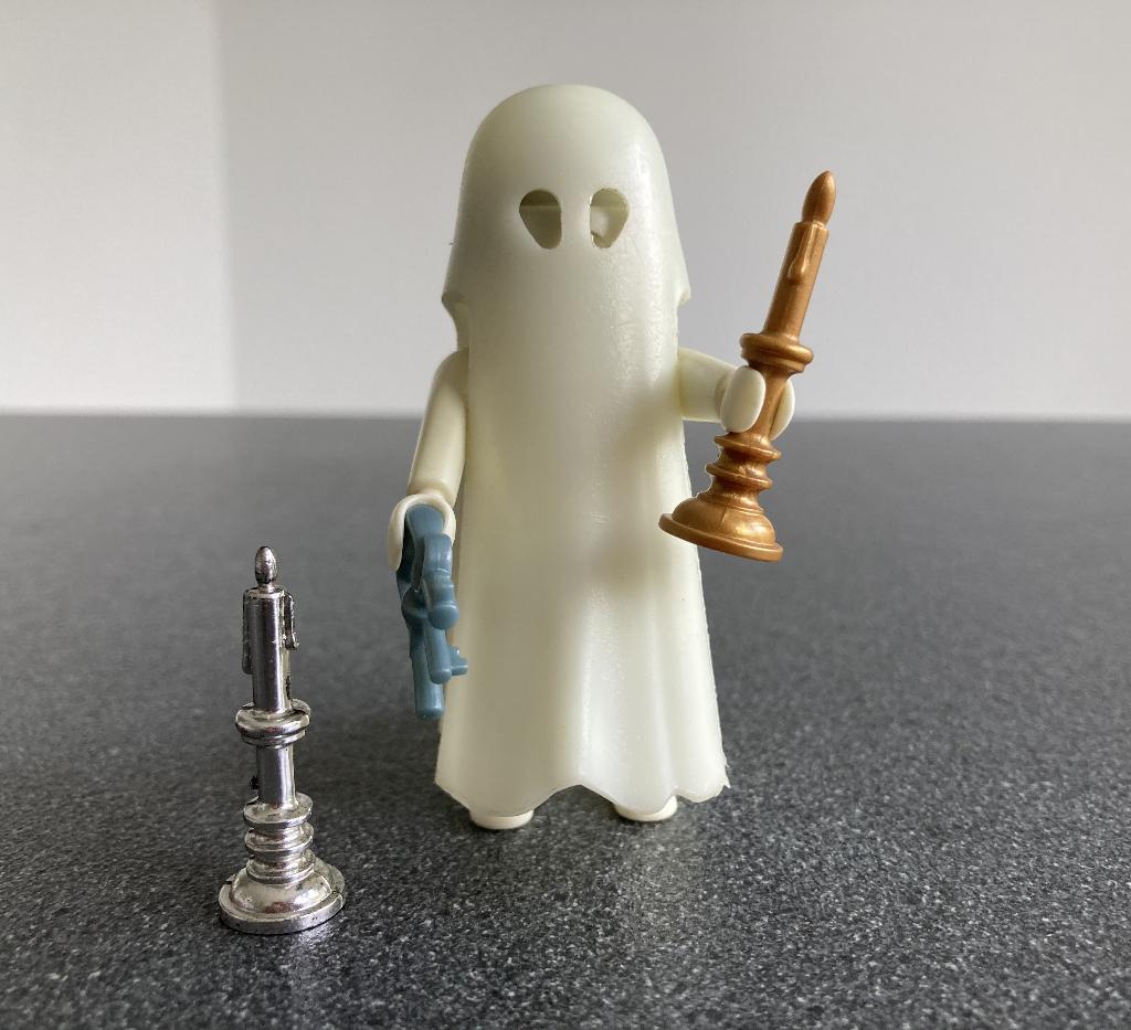 Playmobil 3317 spook met sleutels kandelaars, Ophalen of Verzenden, Zo goed als nieuw, Complete set