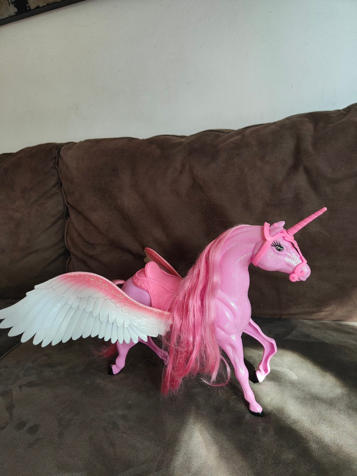 Barbie eenhoorn, Ophalen of Verzenden, Zo goed als nieuw, Babypop