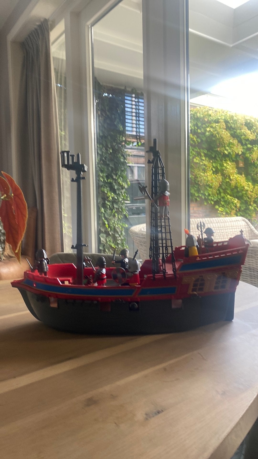 Playmobil piratenschip met figuren, Gebruikt, Complete set, Boot/Schip, Historisch