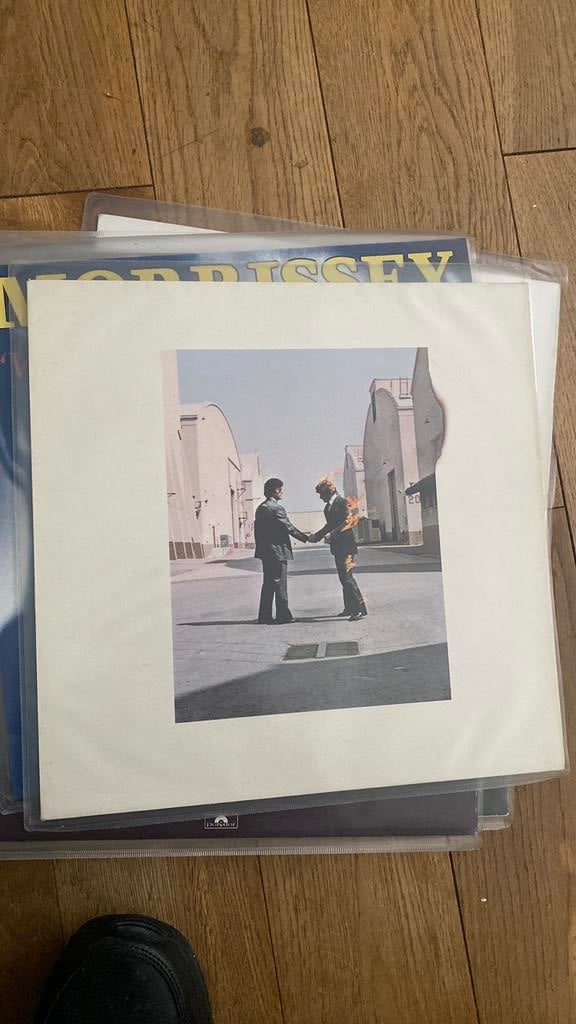 Lp pink floyd, wish you were here, Cd's en Dvd's, Vinyl | Rock, Ophalen of Verzenden, Zo goed als nieuw, 12 inch, Progressive