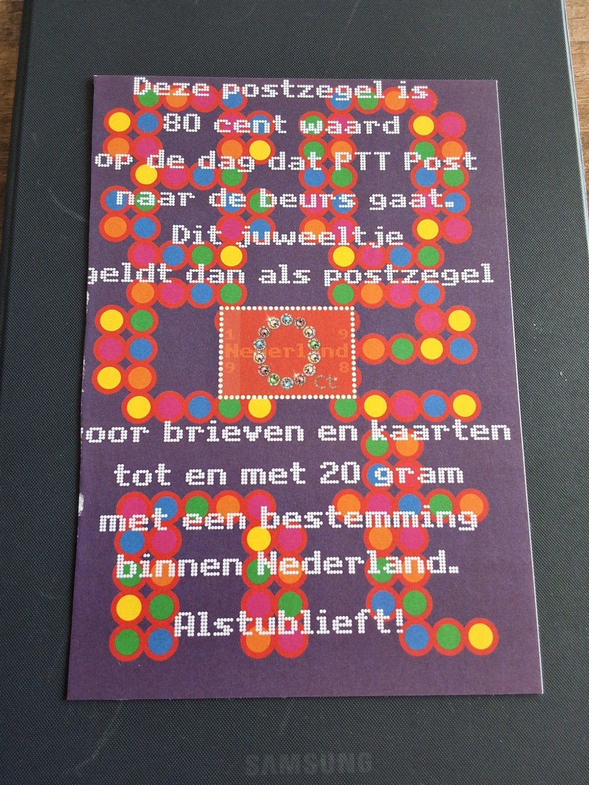nvph B1768 Beschikbaar gesteld door de PTT 1998 ( pf), Ophalen of Verzenden