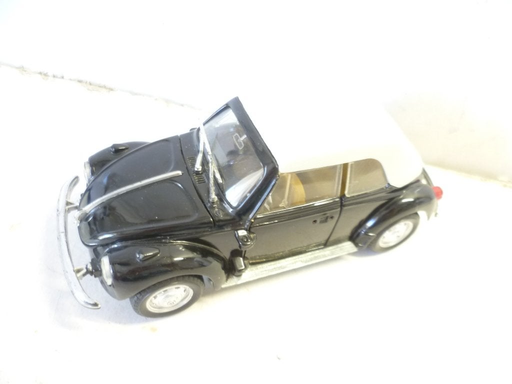 Polistil Volkswagen Kever Beetle 1303 Cabriolet zwart auto, Ophalen of Verzenden, Zo goed als nieuw, Auto, Overige merken