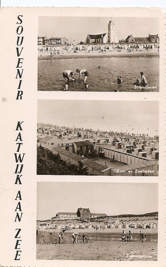 Katwijk aan Zee, Souvenir, Ophalen of Verzenden, 1960 tot 1980, Gelopen, Zuid-Holland
