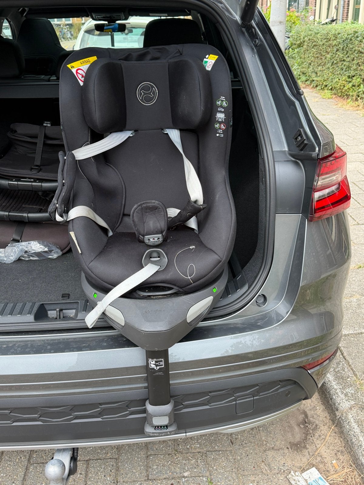 Cybex Sirona S i-Size autostoel - Zwart, Gebruikt, 0 t/m 18 kg, Verstelbare rugleuning, Isofix