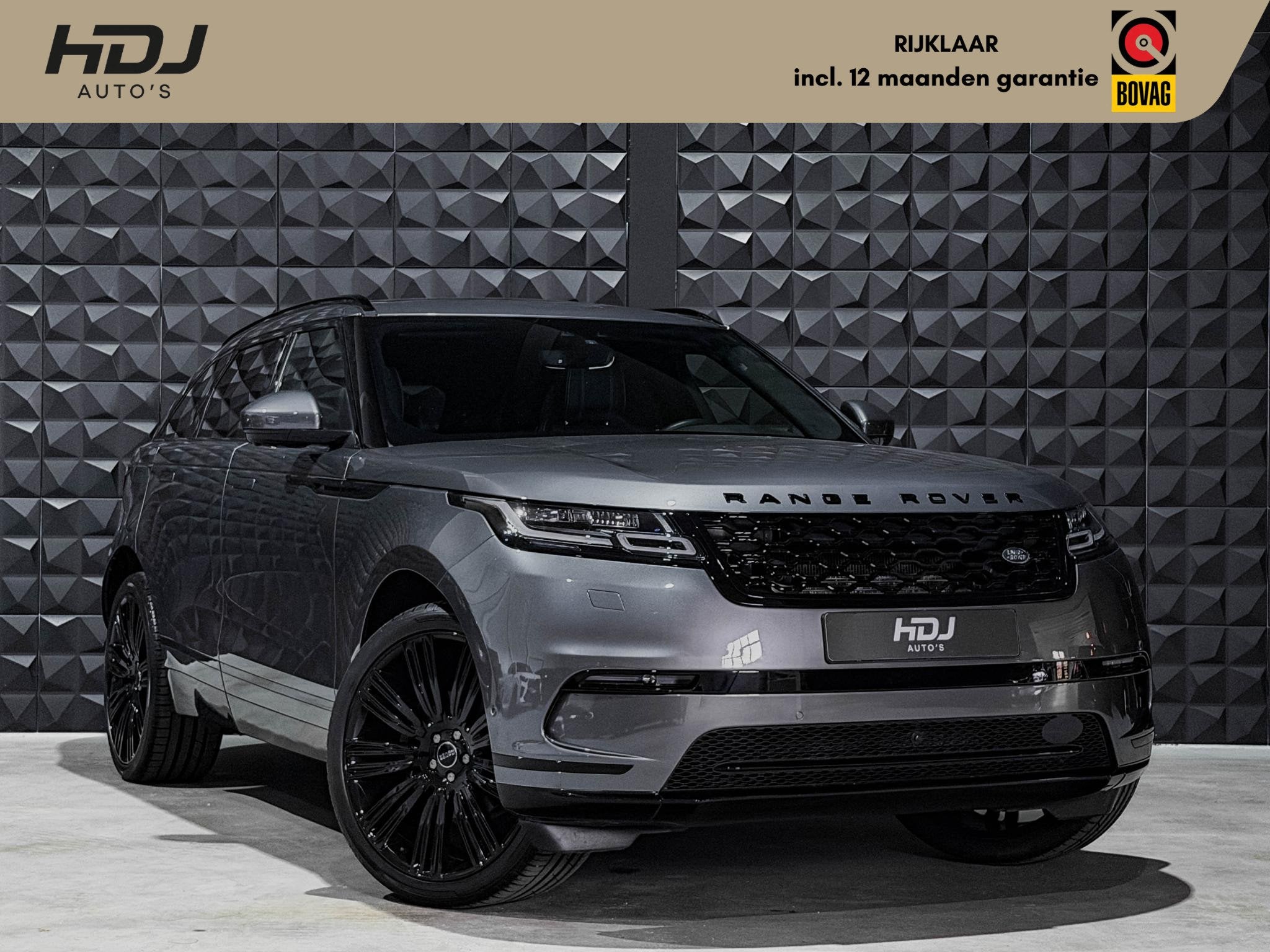 Land Rover Range Rover Velar 2.0 P250 Turbo AWD S | Pano | 2, Auto's, 12 maanden, Stof, Gebruikt, 4 cilinders